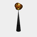 Melt Cone Fat Floor Lamp - Gold