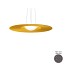 Mood ø100 Suspension Lamp With Pleated Ribbon Fabric