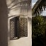 Grid Outdoor Wall Lamp - A