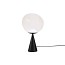 Melt Cone Fat Table Lamp - Opal With Black Cone