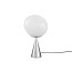 Melt Cone Fat Table Lamp - Opal With Silver Cone