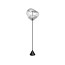 Melt Cone Slim Floor Lamp - Silver