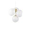 Melt Mini Chandelier - Opal With Gold Fitting