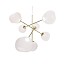 Melt Large Chandelier - Opal With Gold Fitting