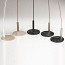 Dip Floor Lamp - Base In Travertine