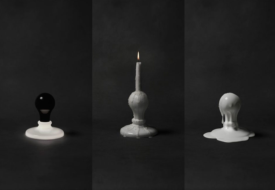 Foscarini & James Wines / Site 'The Light Bulb Series'